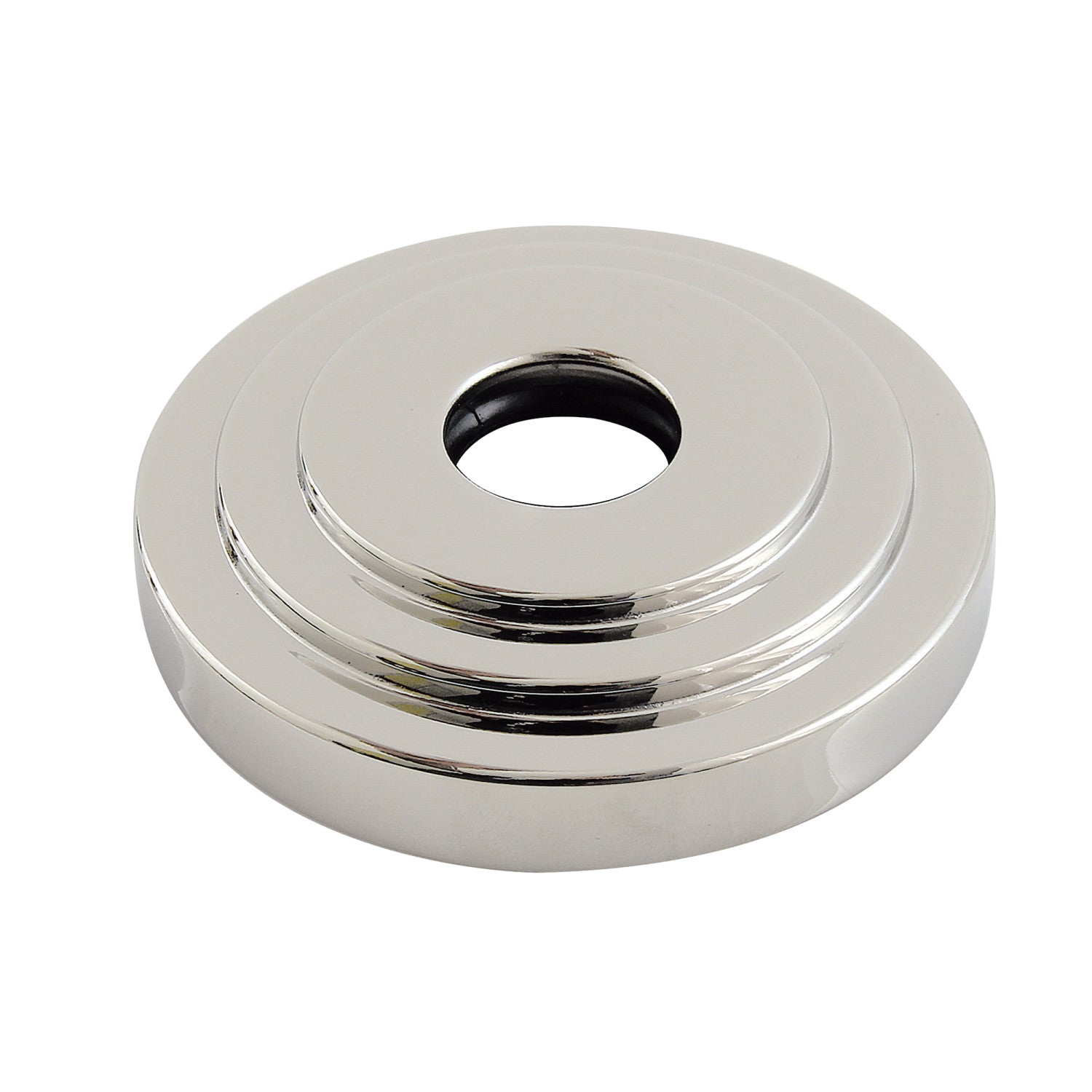 Kingston fait pour correspondre FLMODERN6 3/4" I.D. Bride en laiton, nickel poli