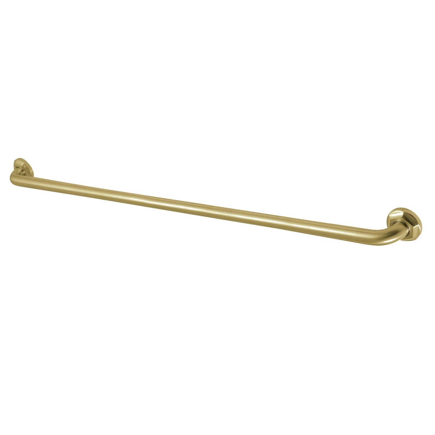 Kingston Tulare DR714367 - Metropolitan 36-Inch x 1-1/4-Inch O.D. Brass Decorative Grab Bar, Brushed Brass