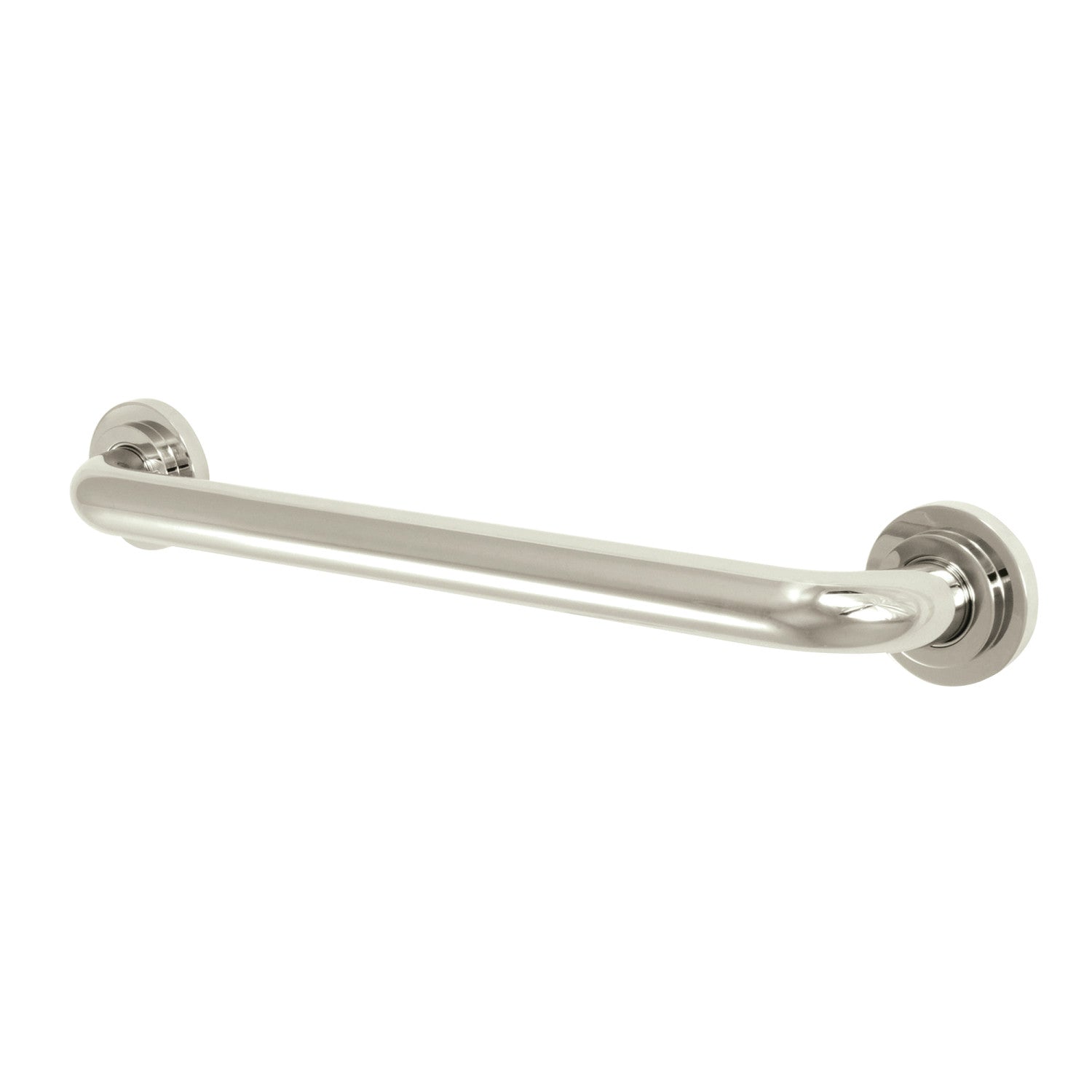 Kingston Sona DR414186 - Manhattan 18-Inch x 1-1/4-Inch O.D. Brass Decorative Grab Bar, Polished Nickel