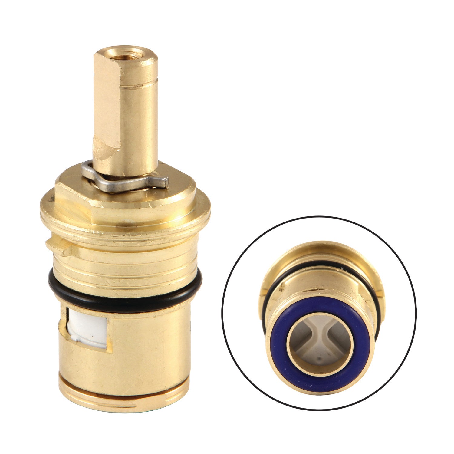 Kingston KC1000C D-Type Ceramic Cartridge-Cold for KC Series Faucets, Bathroom Faucets, Kitchen Faucets, and Tub Fillers, Rough