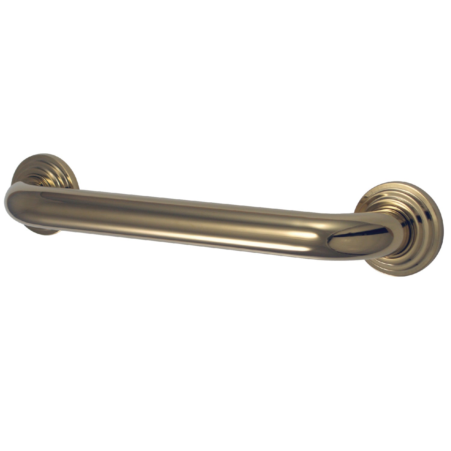 Kingston Sona DR214242 - Milano 24-Inch x 1-1/4-Inch O.D. Brass Decorative Grab Bar, Polished Brass