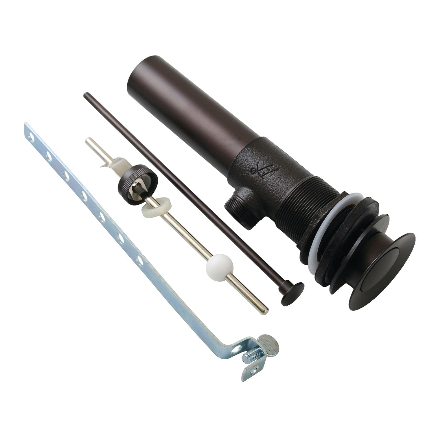 Kingston Made To Match KB1115 Brass Pop-Up Bathroom Sink Drain with Overflow, 22 Gauge, Oil Rubbed Bronze