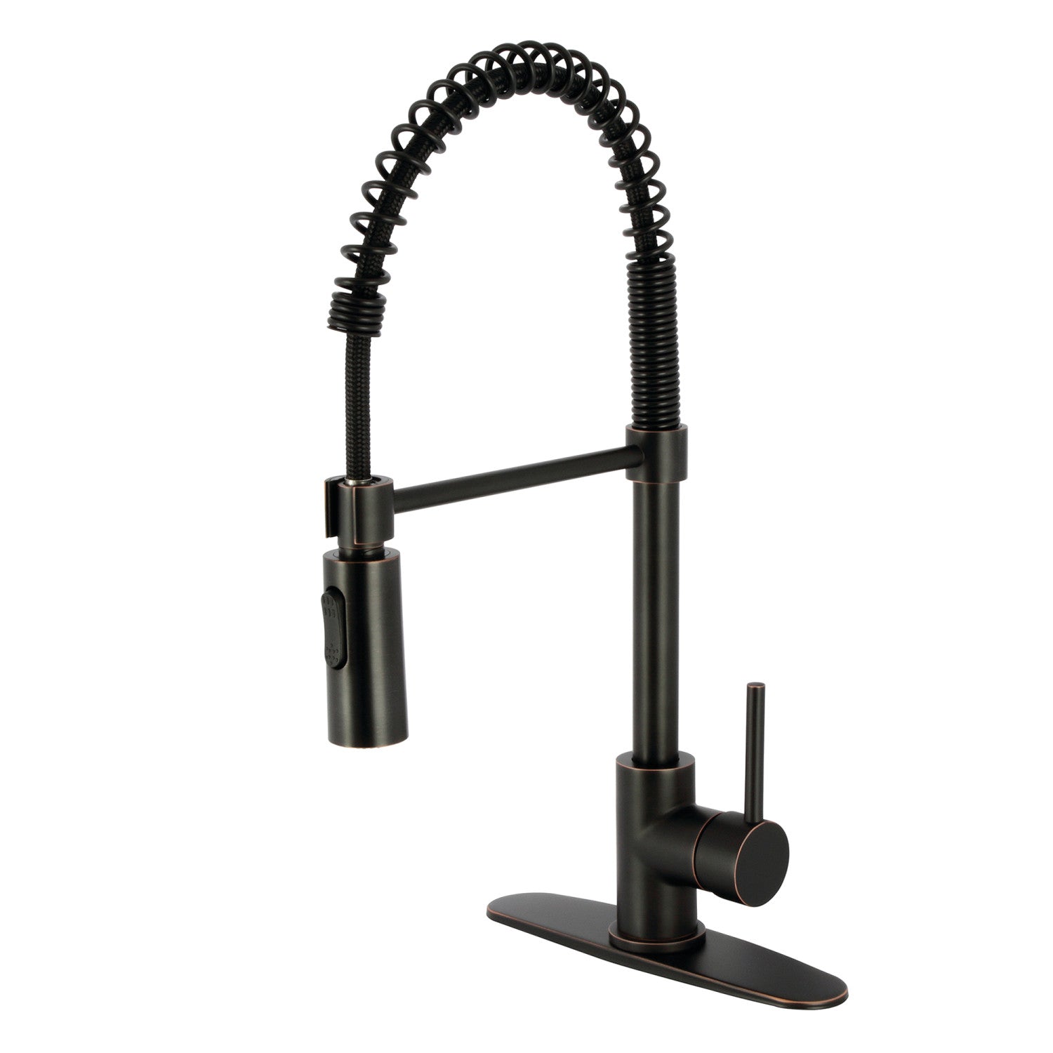 Kingston Sona LS8776DL - Robinet de cuisine pré-rinçage Concord 1 trou, Naples Bronze