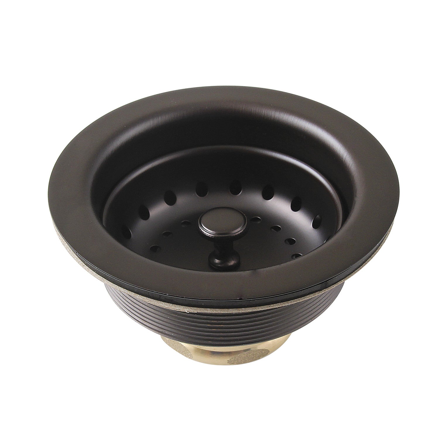 Kingston Fresno K121BORB 3-1/2 Inch Kitchen Sink Basket Strainer Only, Oil Rubbed Bronze