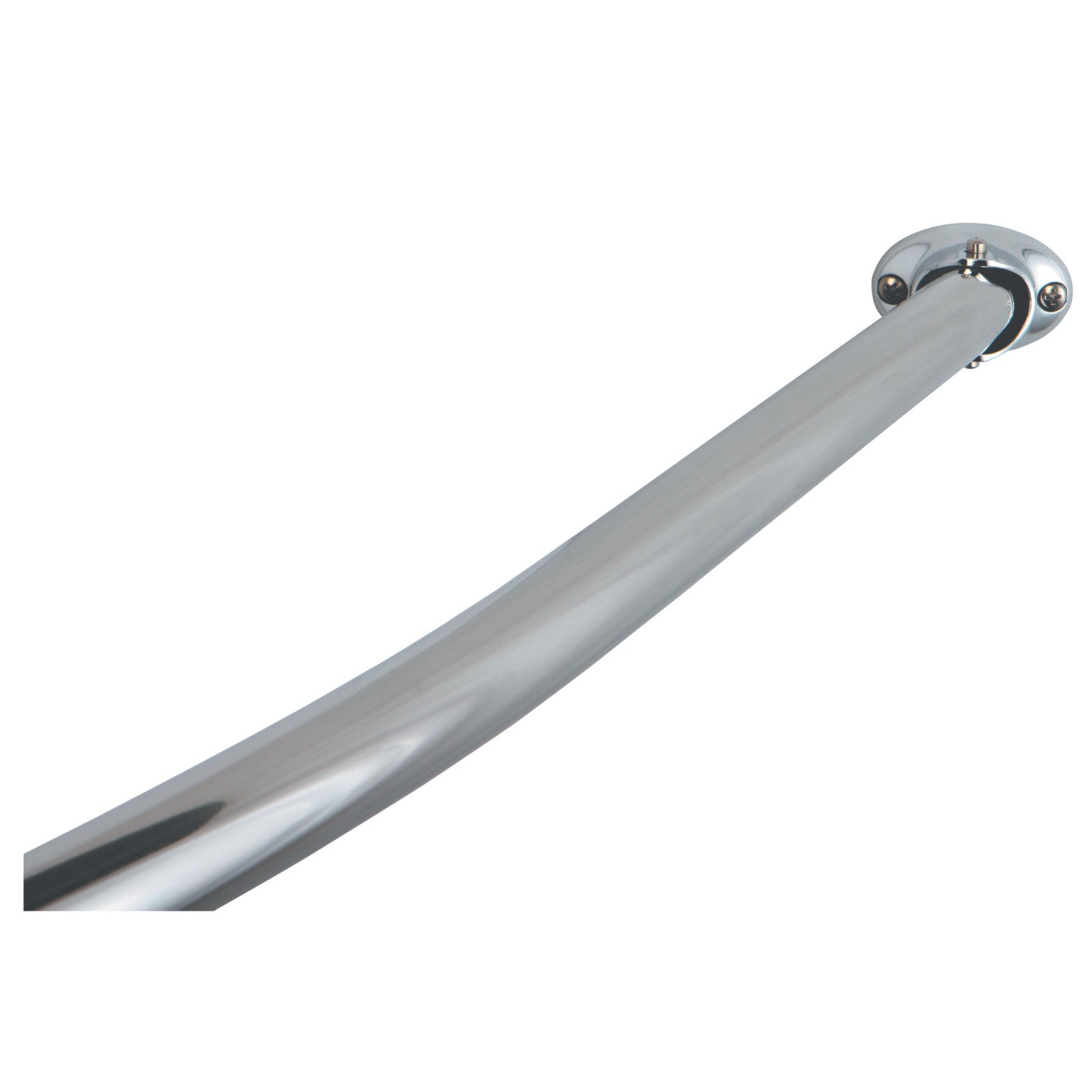 Kingston Edenscape CC3171 47-Inch to 60-Inch réglable courbe rideau de douche Rod, Chrome poli
