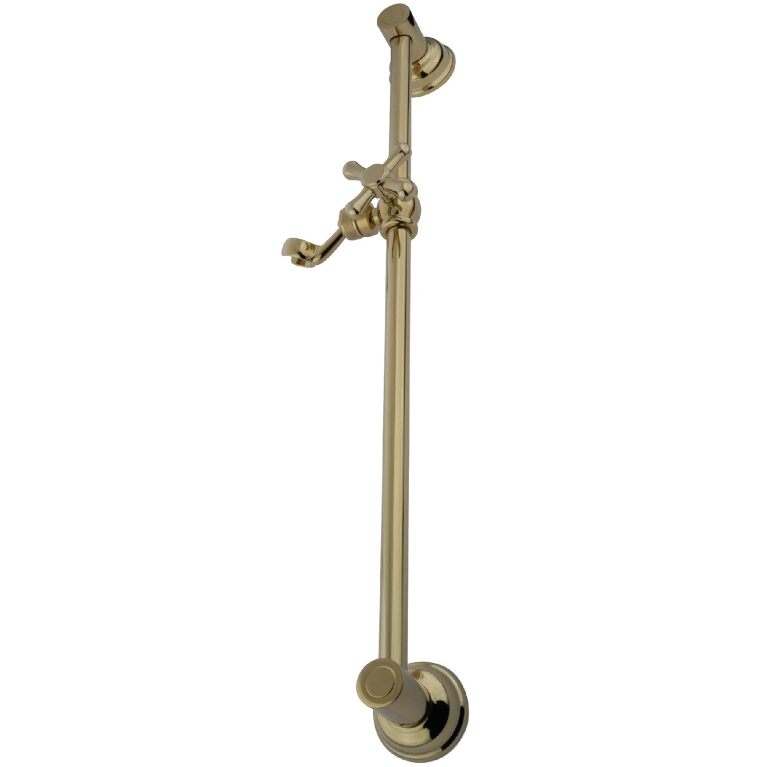 Kingston Heirloom KSX3522SG - Made To Match 24-Inch Brass Shower Slide Bar, Polished Brass
