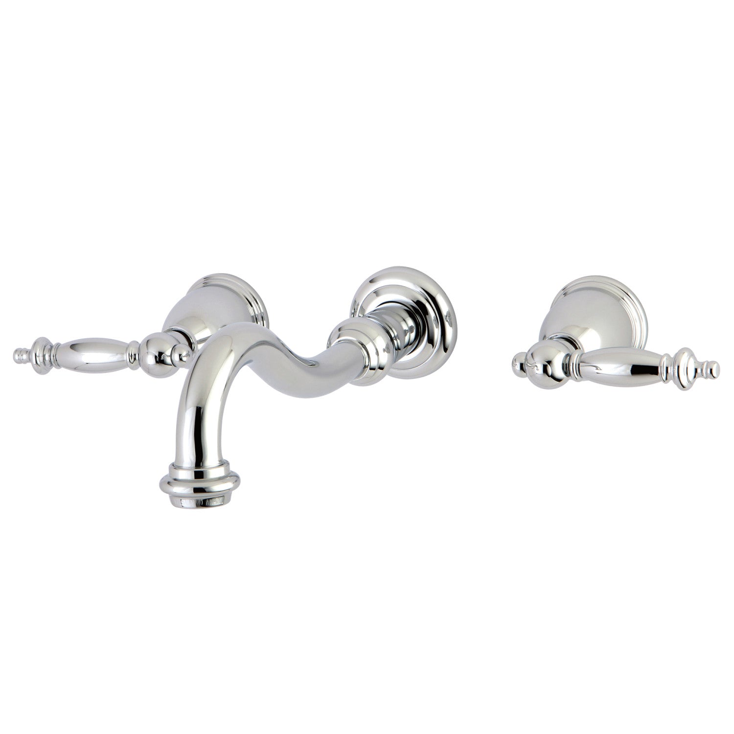 Kingston Heirloom KS3121TL - Templeton Double-Handle 3 trous Robinet de salle de bains mural, chrome poli