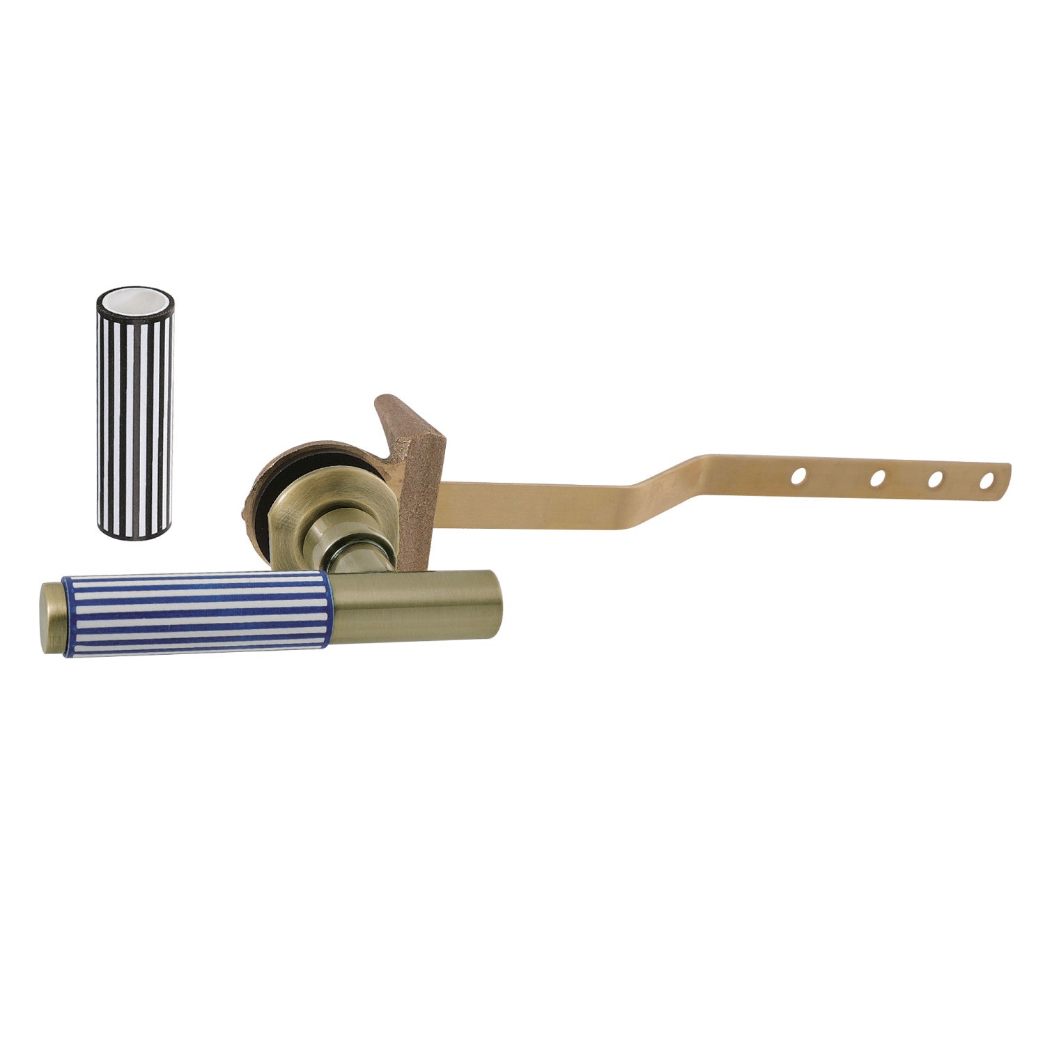 Kingston Bel-Air KTKPS3 Front Mount Toilet Tank Lever, Antique Brass