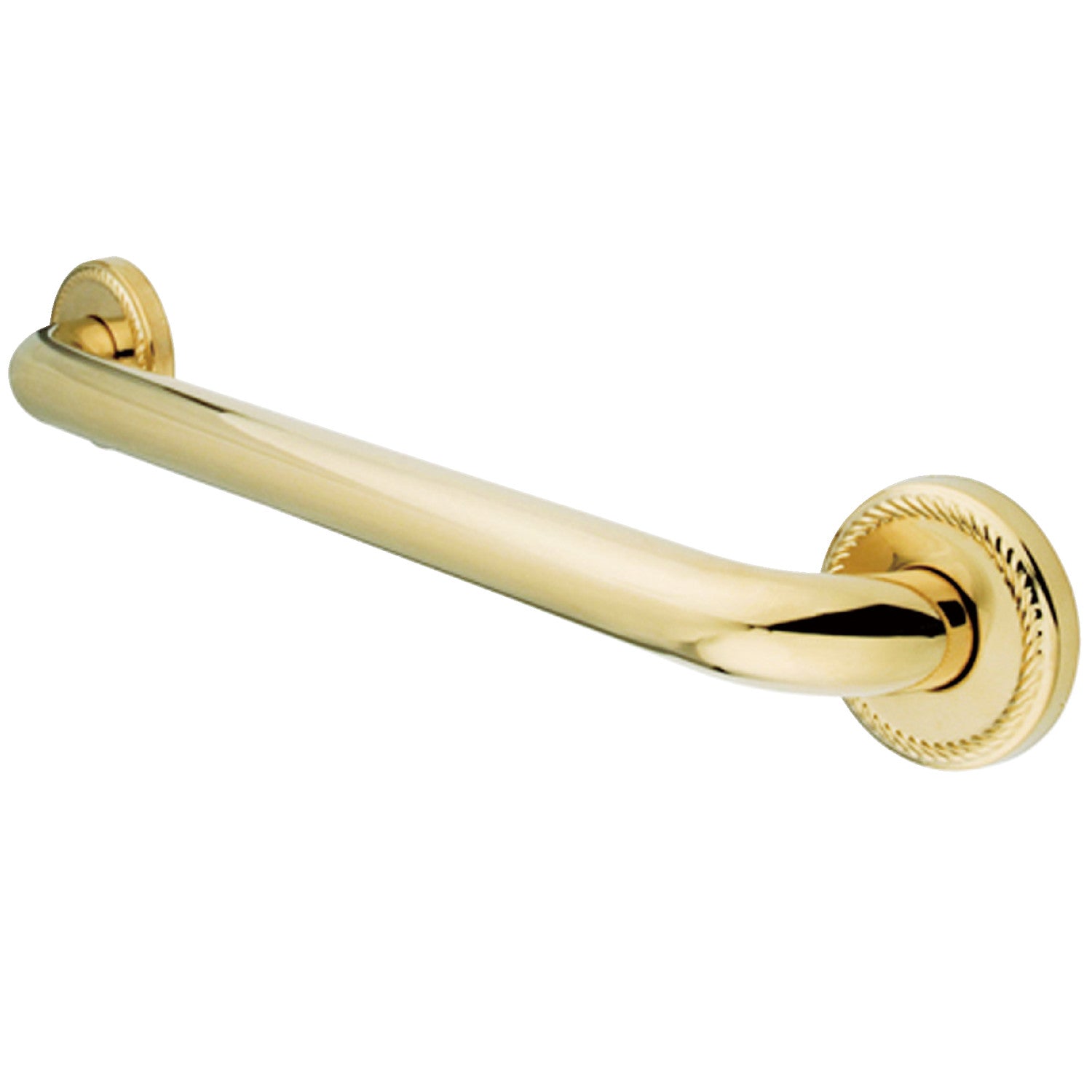Kingston Heirloom DR814322 - Laurel 32-Inch x 1-1/4-Inch O.D. Brass Decorative Grab Bar, Polished Brass