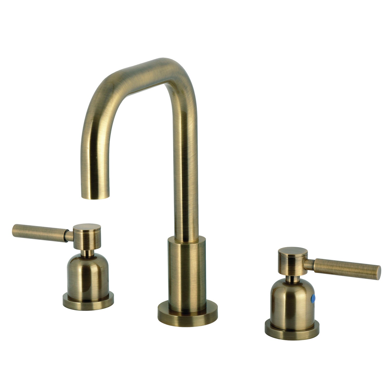 Kingston Sona FSC893DLAB - Concord Robinet de salle de bain avec laiton à tirette, laiton antique