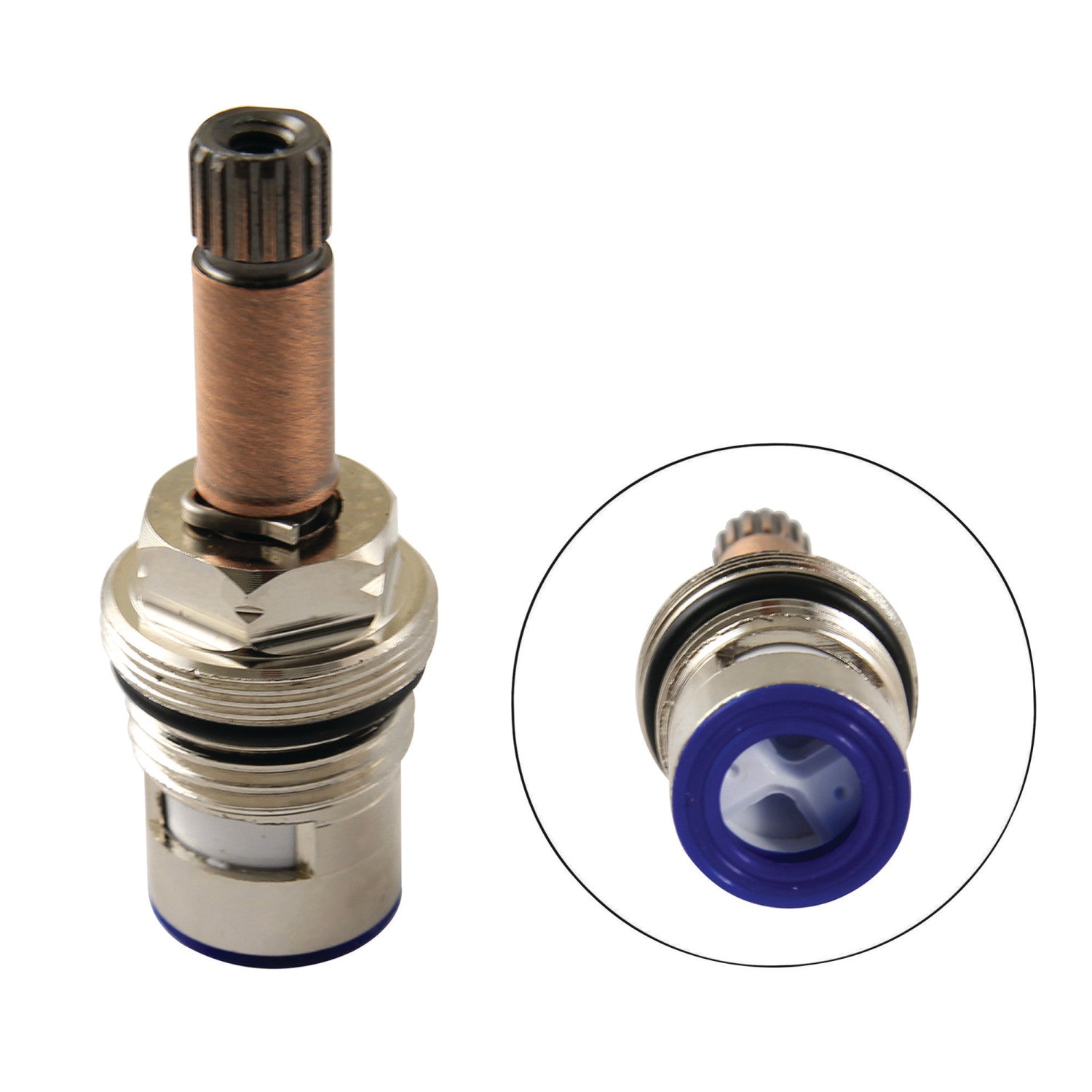 Kingston KSRP129ACCC Cold Ceramic Disc Cartridge (1 Piece), Antique Copper