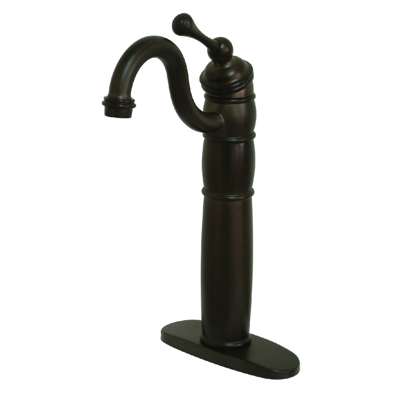 Kingston Heirloom KB1425BL - Robinet de bateau à une poignée Heritage 1 trou, bronze huilé