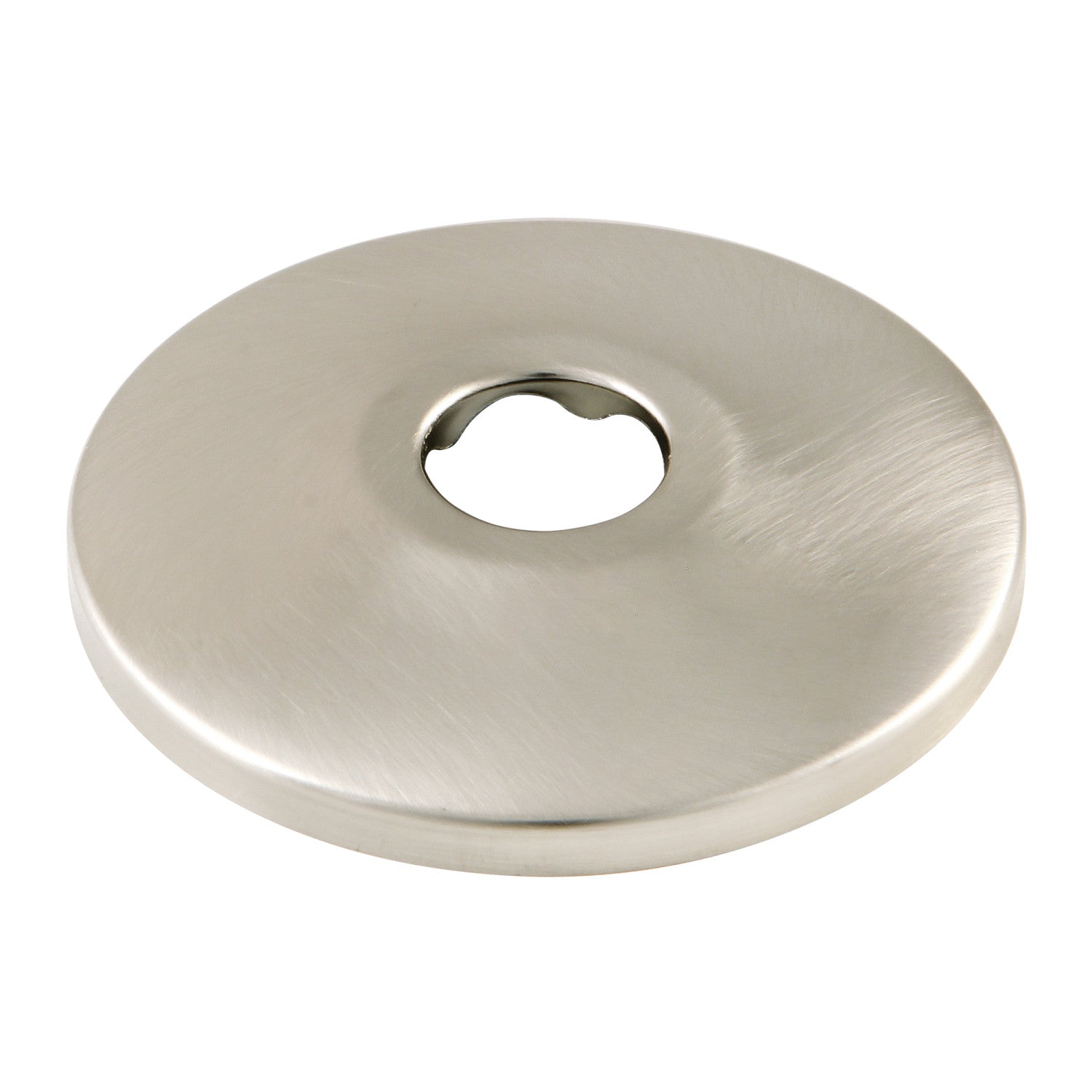 Kingston fait pour correspondre FL588 1 / 2 "CTS Bride en laiton, nickel brossé