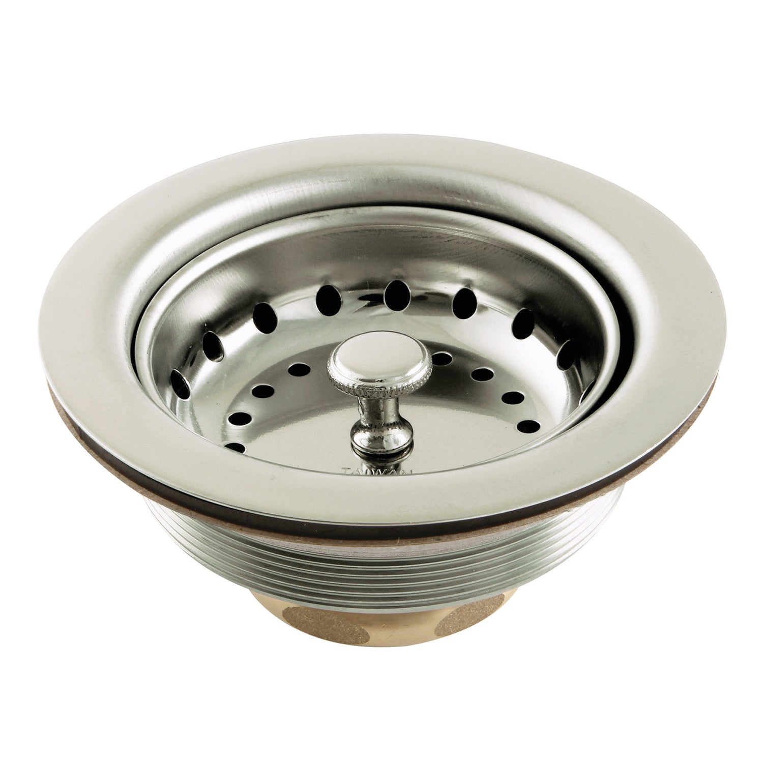 Kingston Tacoma K111BPN 3-1/2 Inch Kitchen Sink Basket Strainer Only, Polished Nickel