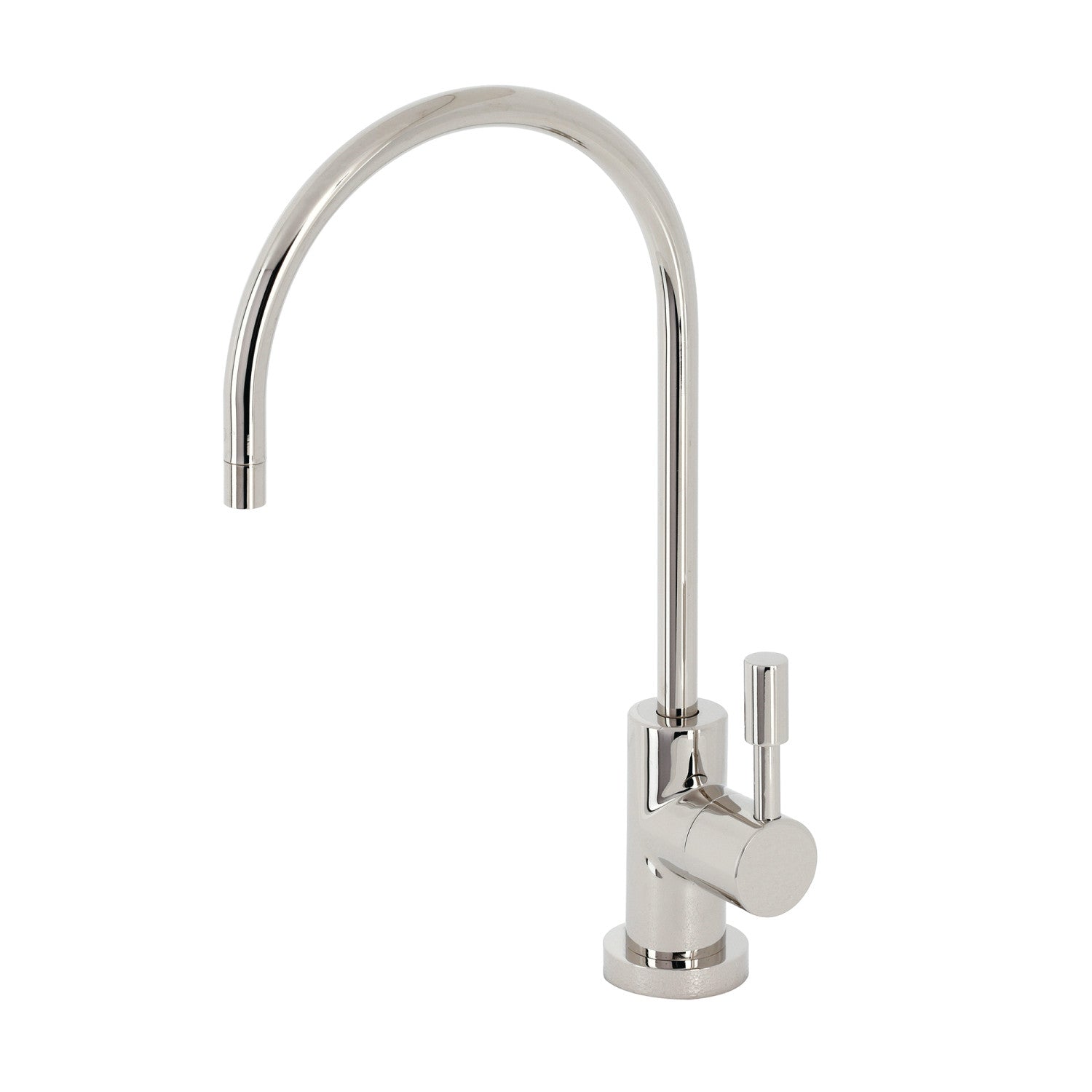 Kingston Sona KS8196DL - Concord Robinet de filtration d'eau à une poignée 1 trou, nickel poli