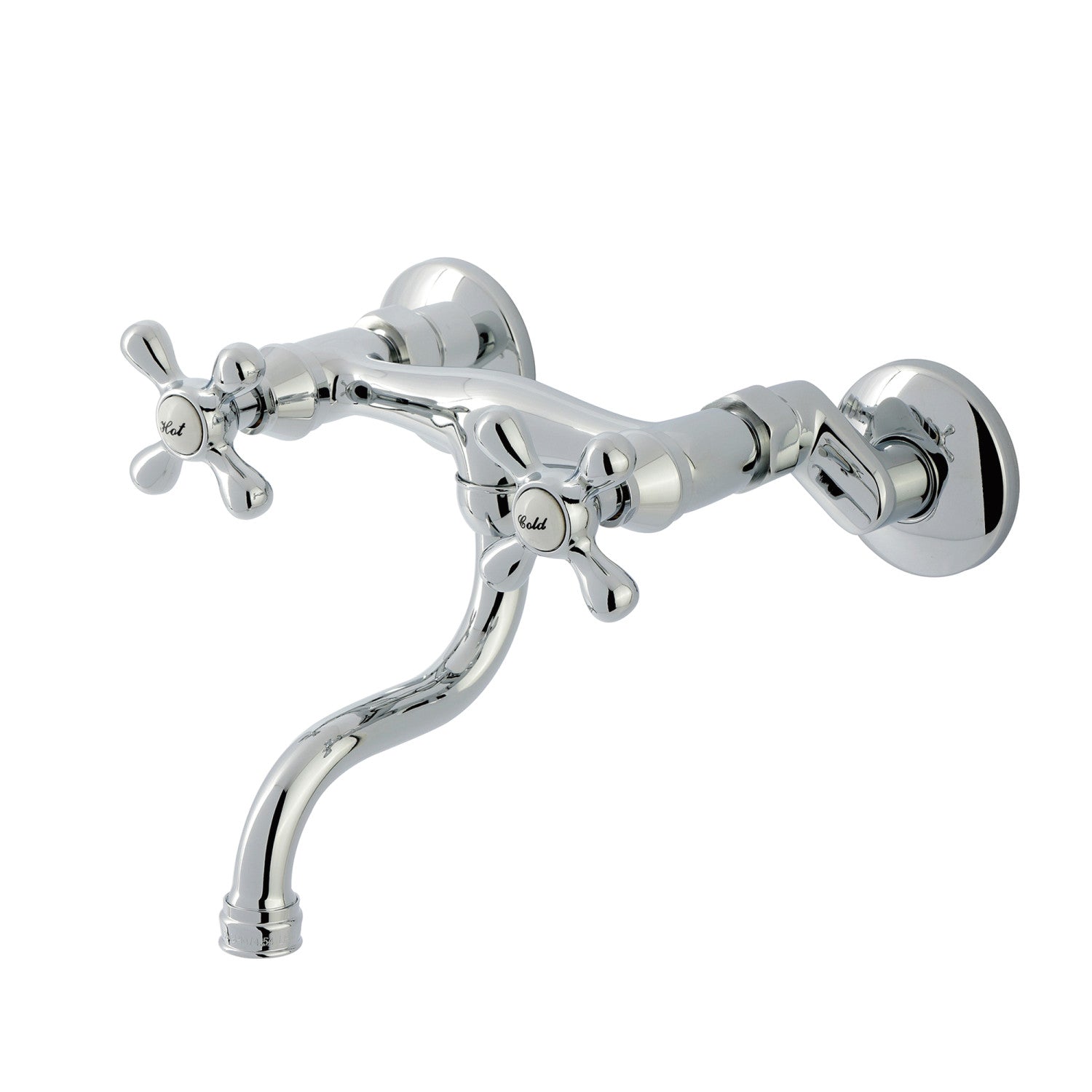 Kingston Heirloom KS2111AX - Robinet de salle de bains à double poignée 2 trous, chrome poli