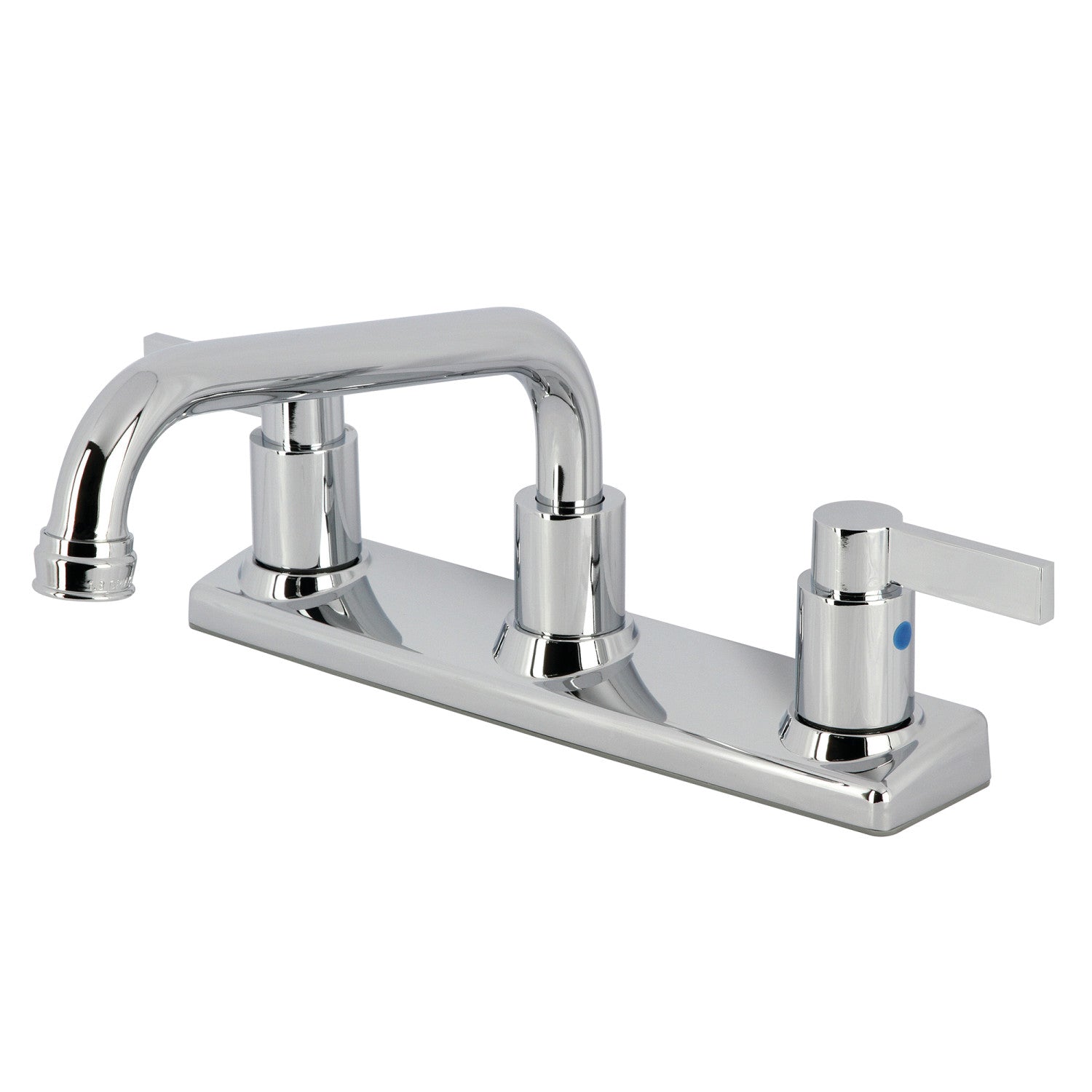 Kingston Sona FB2131NDL - NuvoFusion Robinet de cuisine à deux poignées 2 trous 8"