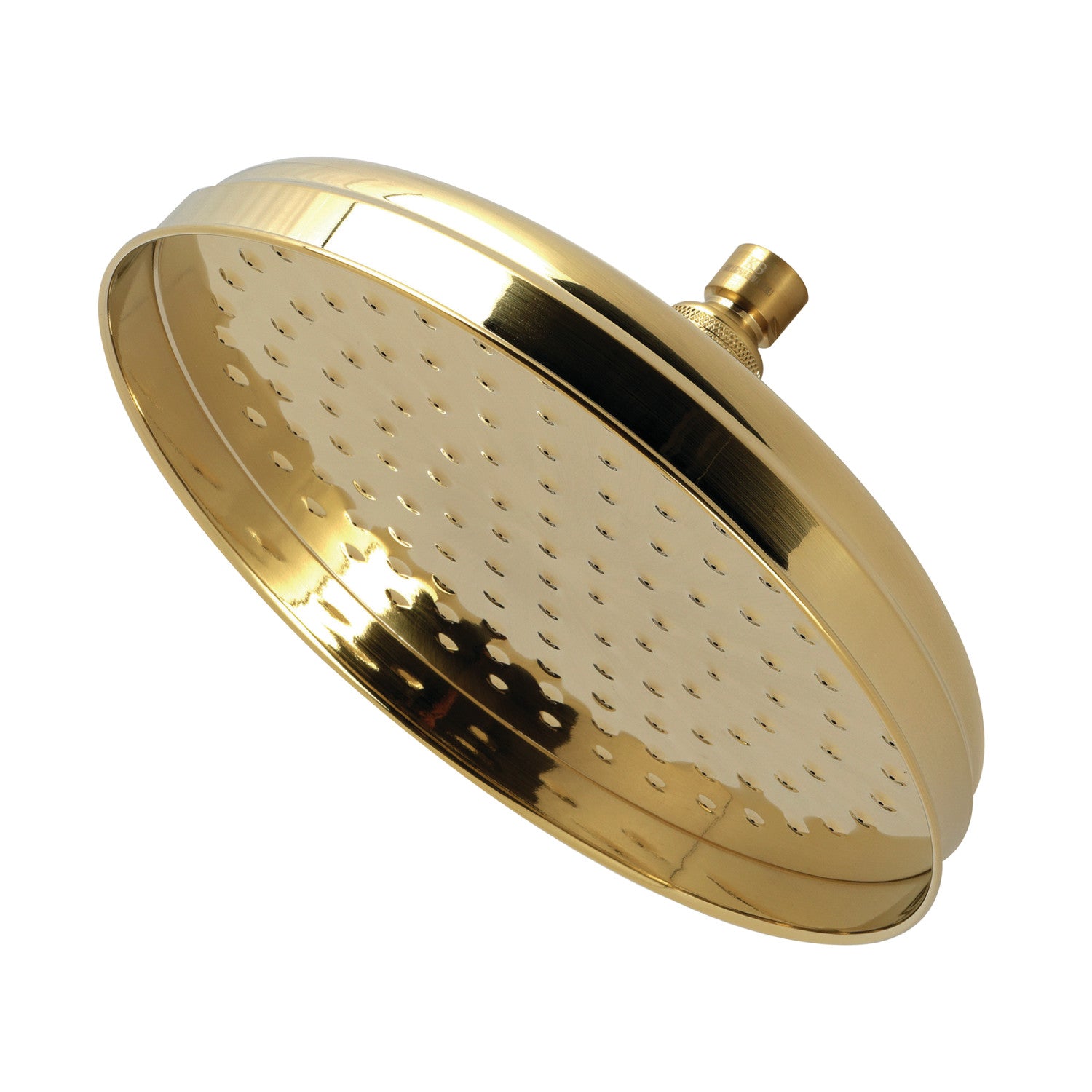 Kingston Heirloom K125A7 - Victorian 10-Inch Round Raindrop Brass Shower Head, Brushed Brass