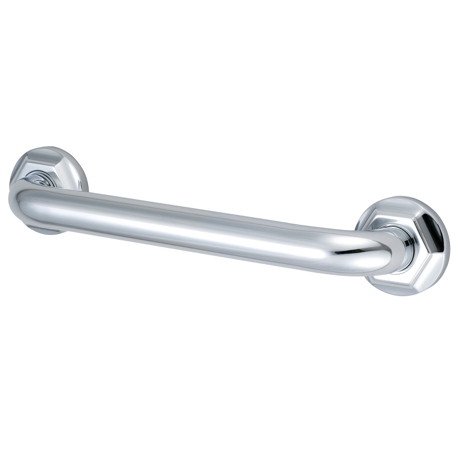 Kingston Tulare DR714241 - Metropolitan 24-Inch x 1-1/4-Inch O.D. Brass Decorative Grab Bar, Polished Chrome