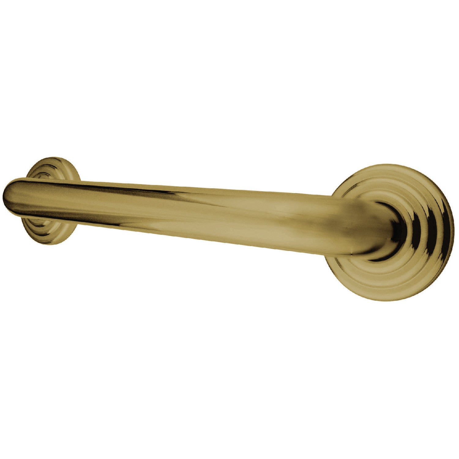 Kingston Heirloom DR314122 - Restoration 12-Inch x 1-1/4-Inch O.D. Brass Decorative Grab Bar, Polished Brass