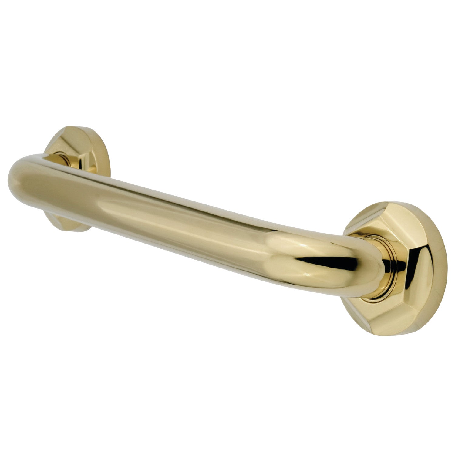 Kingston Tulare DR714242 - Metropolitan 24-Inch x 1-1/4-Inch O.D. Brass Decorative Grab Bar, Polished Brass