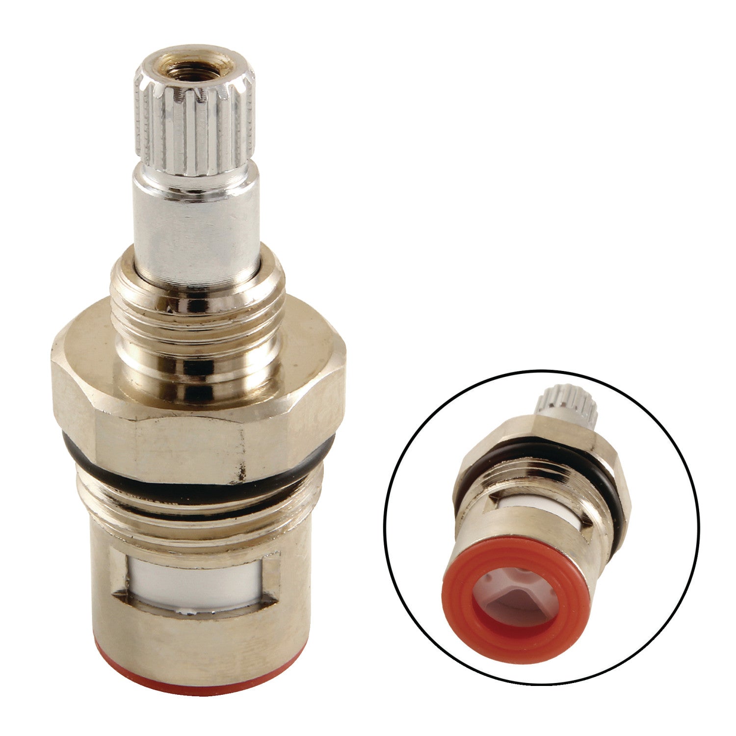 Kingston KSRP8351HC Hot Ceramic Disc Cartridge (1 Piece), Polished Chrome