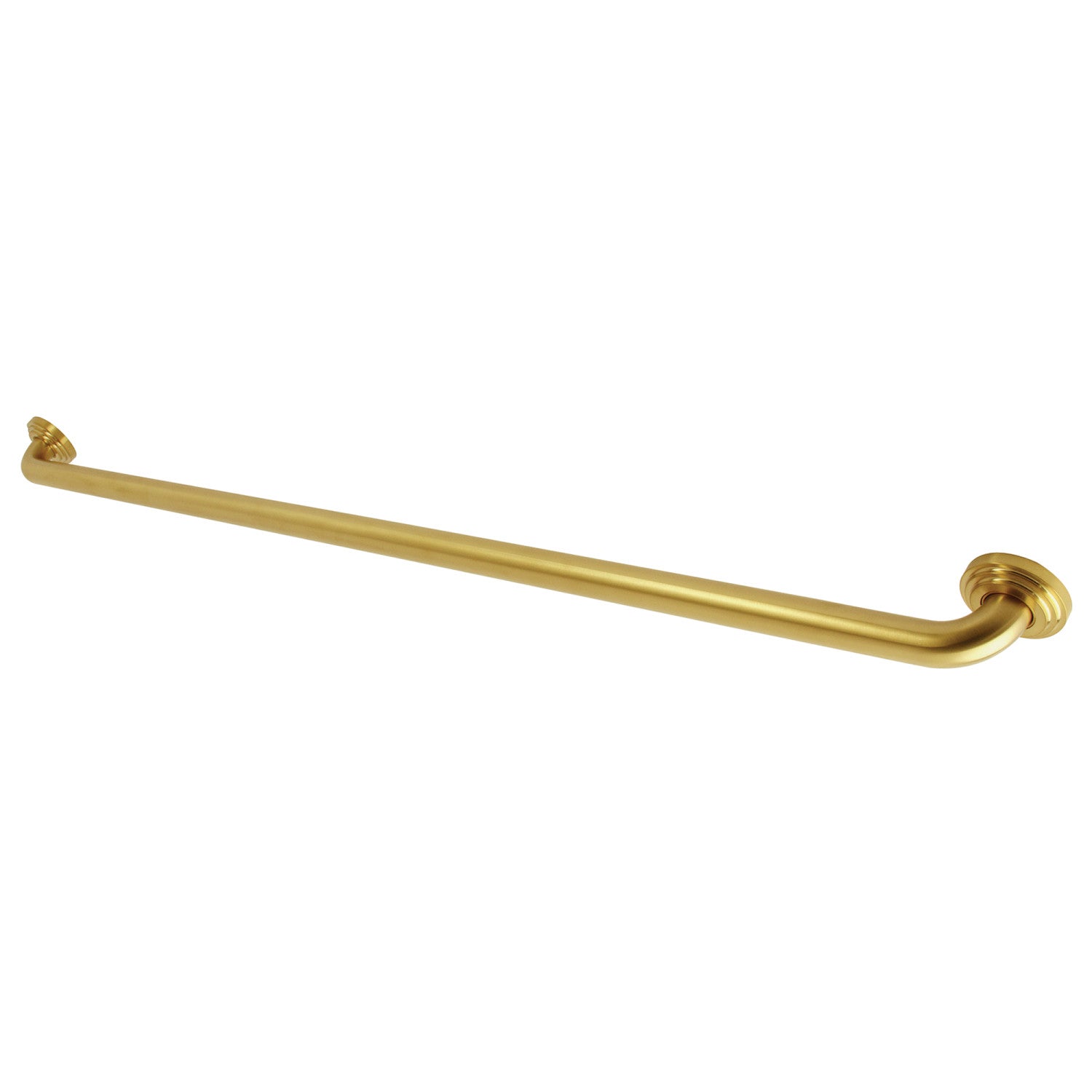 Kingston Sona DR214487 - Milano 48-Inch x 1-1/4-Inch O.D. Brass ADA Grab Bar, Brushed Brass