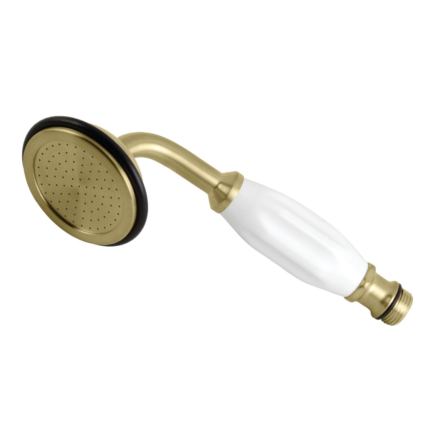 Kingston Heirloom ABT1020-7 - Douche ronde à fonction unique Vintage, laiton brossé