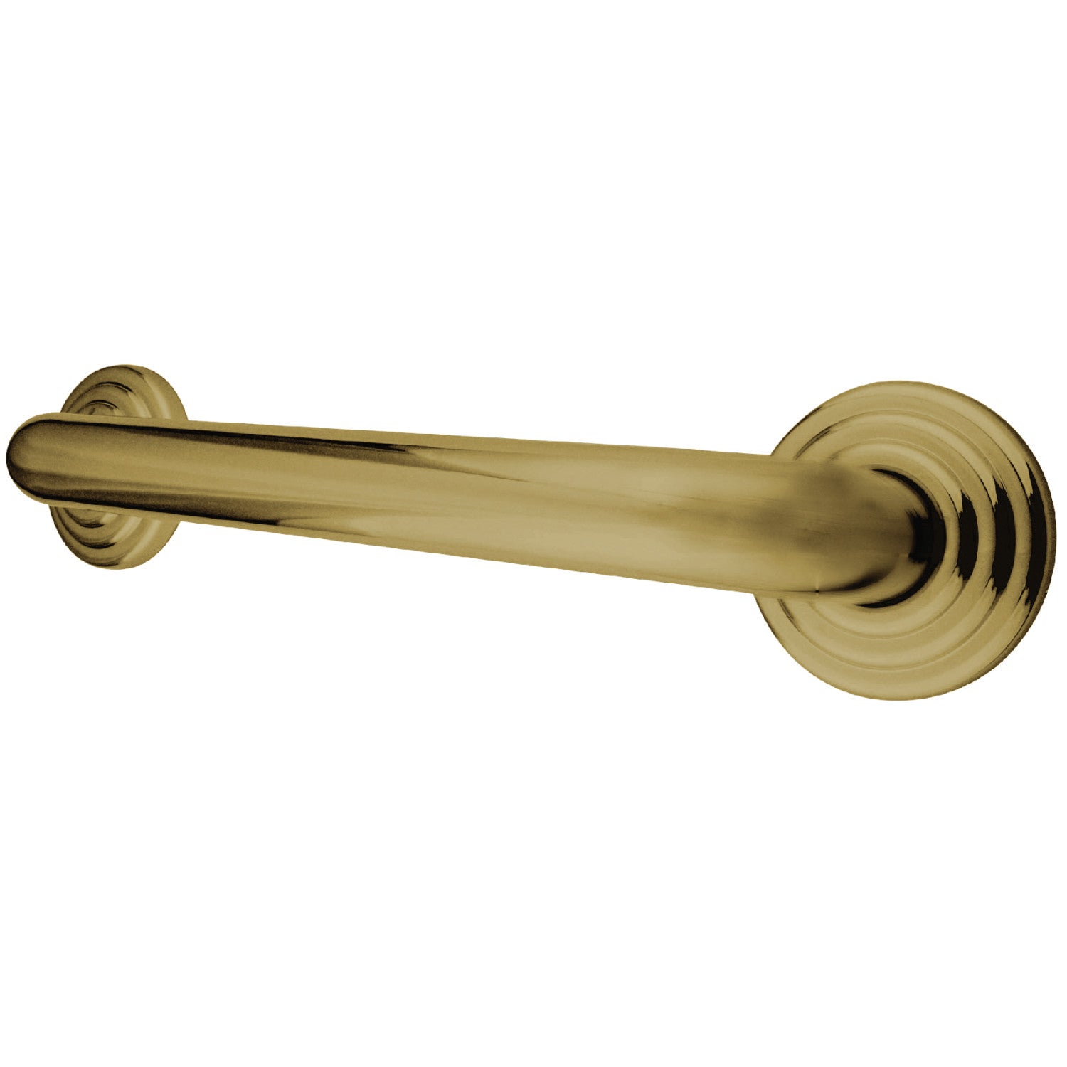 Kingston Heirloom DR314362 - Restoration 36-Inch x 1-1/4-Inch O.D. Brass Decorative Grab Bar, Polished Brass