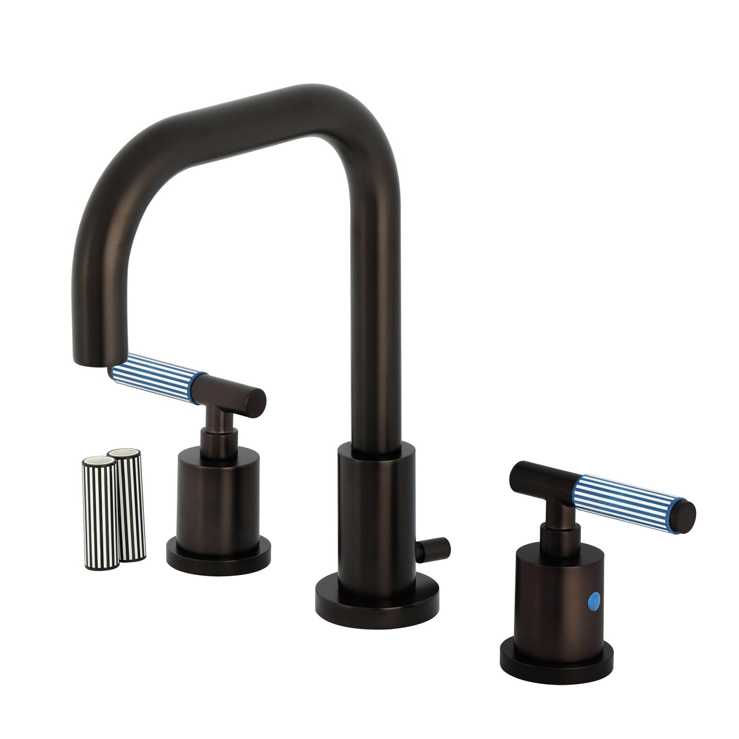 Kingston Sona FSC8935KPS - Robinet de salle de bain répandu à l'huile en laiton, bronze frotté