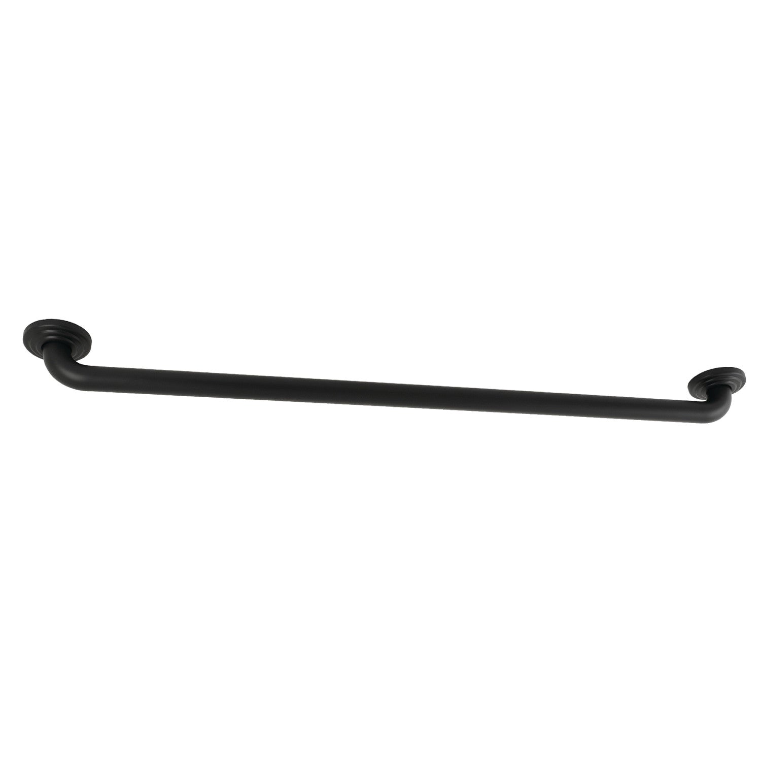 Kingston Heirloom DR314360 - Restoration 36-Inch x 1-1/4-Inch O.D. Brass Decorative Grab Bar, Matte Black