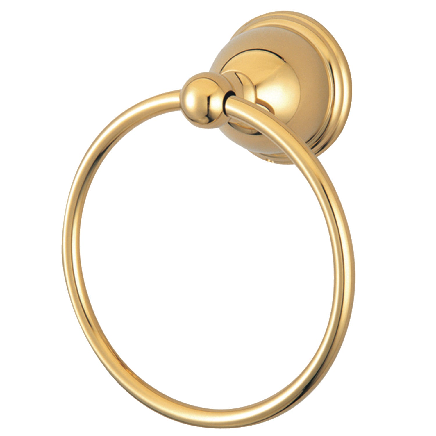 Kingston Heirloom BA3964PB - Restoration 6-Inch Towel Ring, Polished Brass