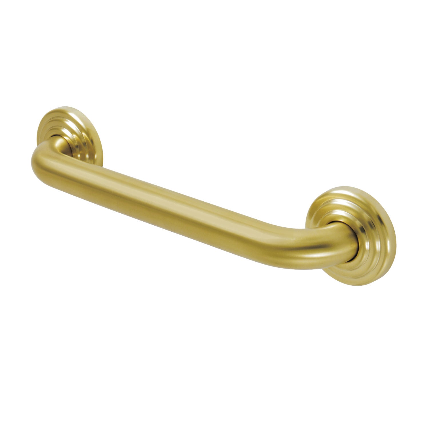 Kingston Heirloom DR314127 - Restoration 12-Inch x 1-1/4-Inch O.D. Brass Decorative Grab Bar, Brushed Brass