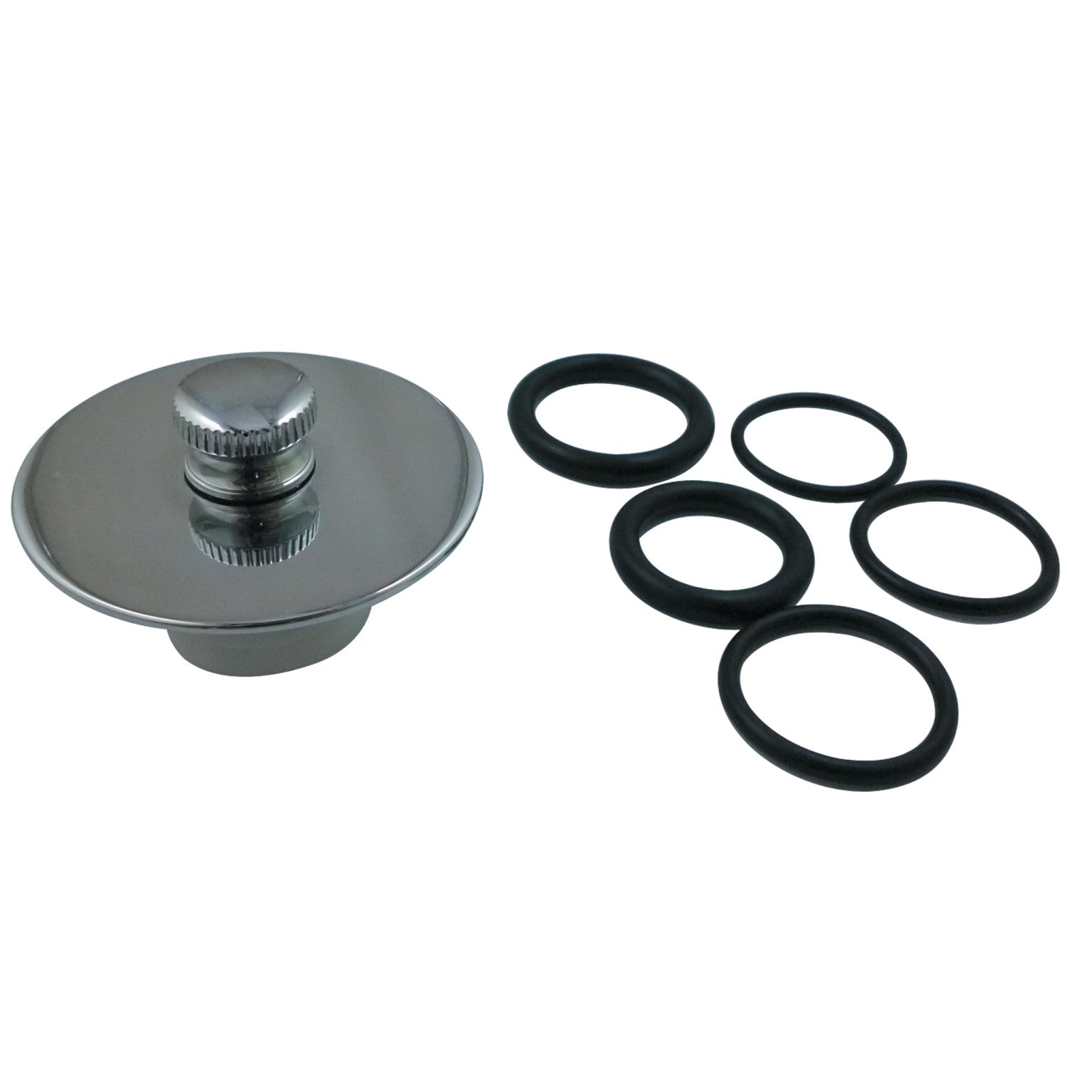 Kingston Trimscape DTL5304A1 Universal Cover-Up Tub Drain Stopper, Polished Chrome