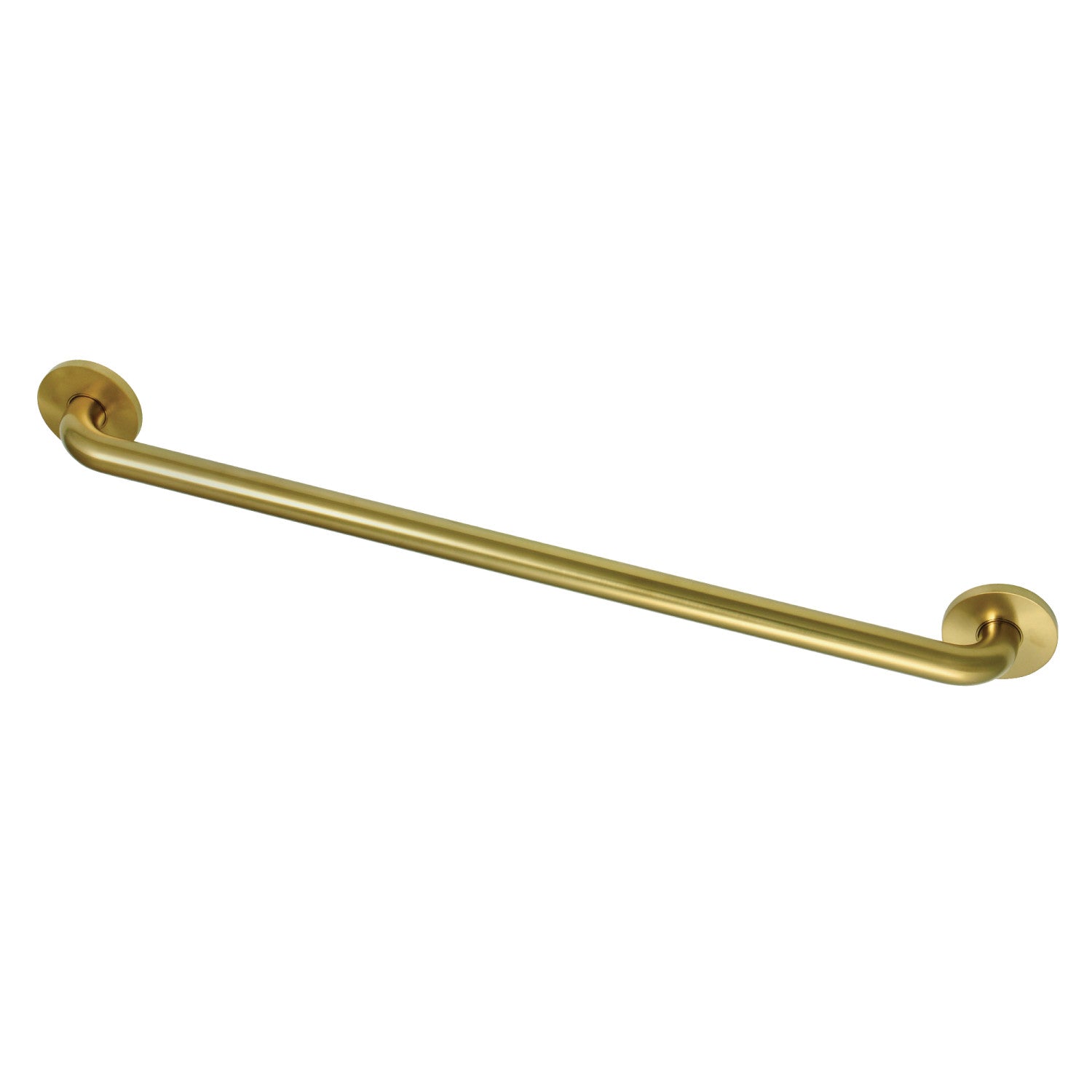 Kingston Sona GLDR814307 - Silver Sage 30-Inch x 1-1/4-Inch O.D. Brass ADA Grab Bar, Brushed Brass