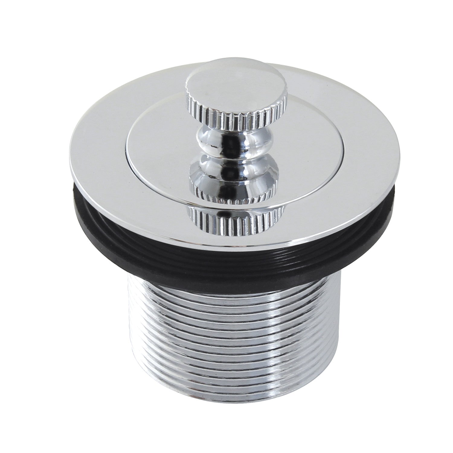 Kingston Heirloom DLT15CP - Made To Match 1-1/2-Inch Lift and Turn Tub Drain with 1-1/2-Inch Body Thread, Polished Chrome