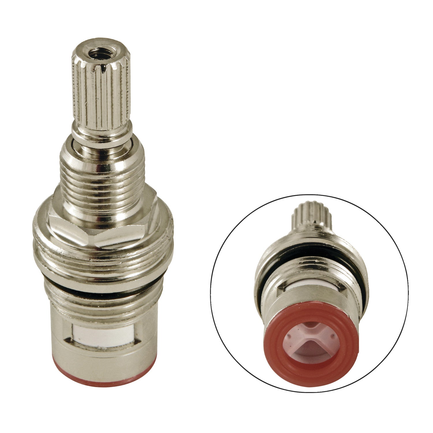 Kingston KSRPL941HC Cartouche à disque en céramique chaude, 3/8" x 16PT, Chrome poli