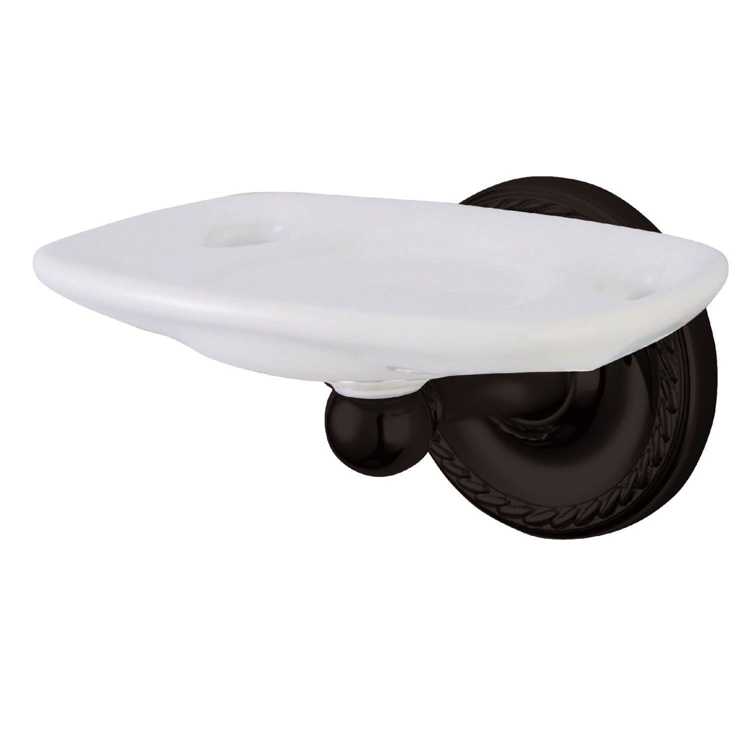 Kingston Laurel BA916ORB Brosse à dents et support de gobelet, bronze frotté à l'huile