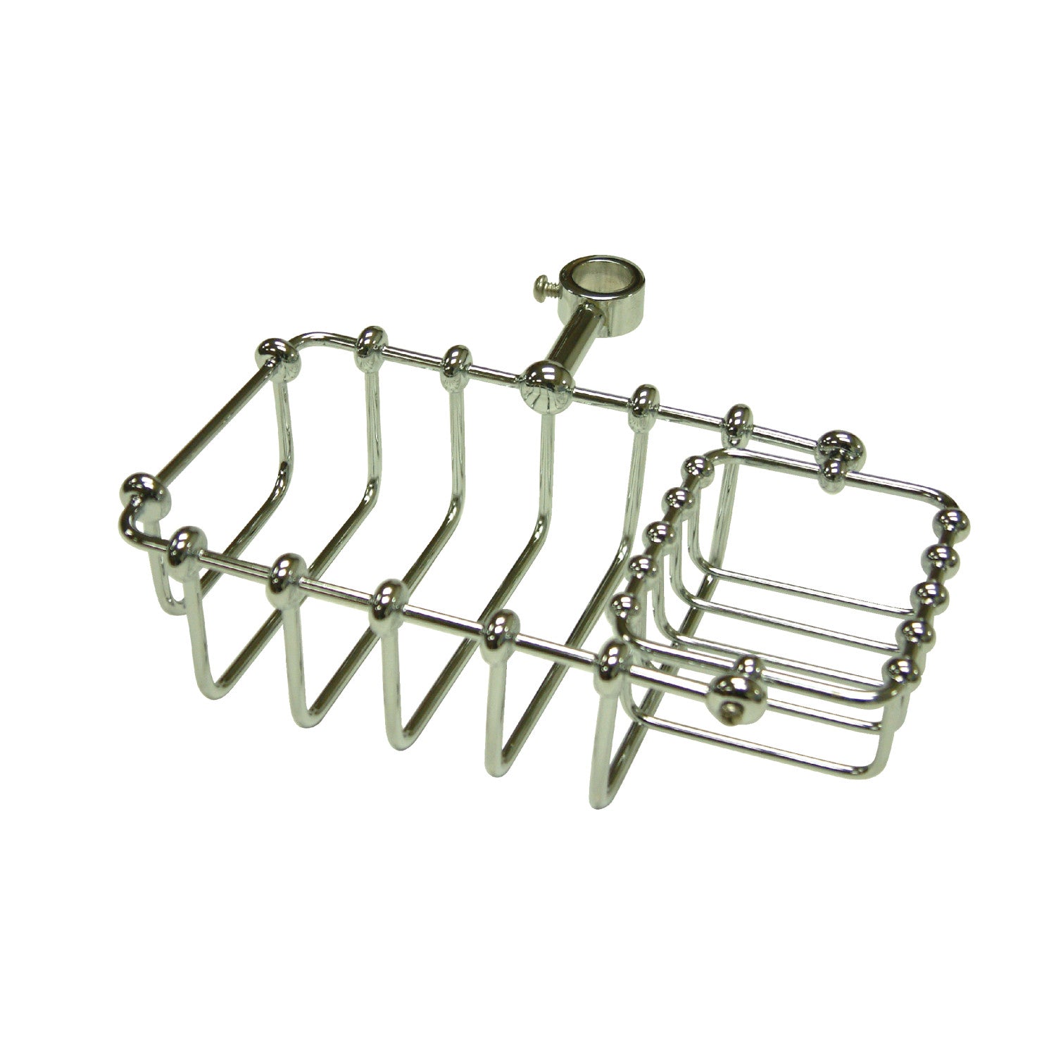 Kingston Heirloom CC2141 - Vintage 7-pouce support de support de support de savon et d'éponge, chrome poli