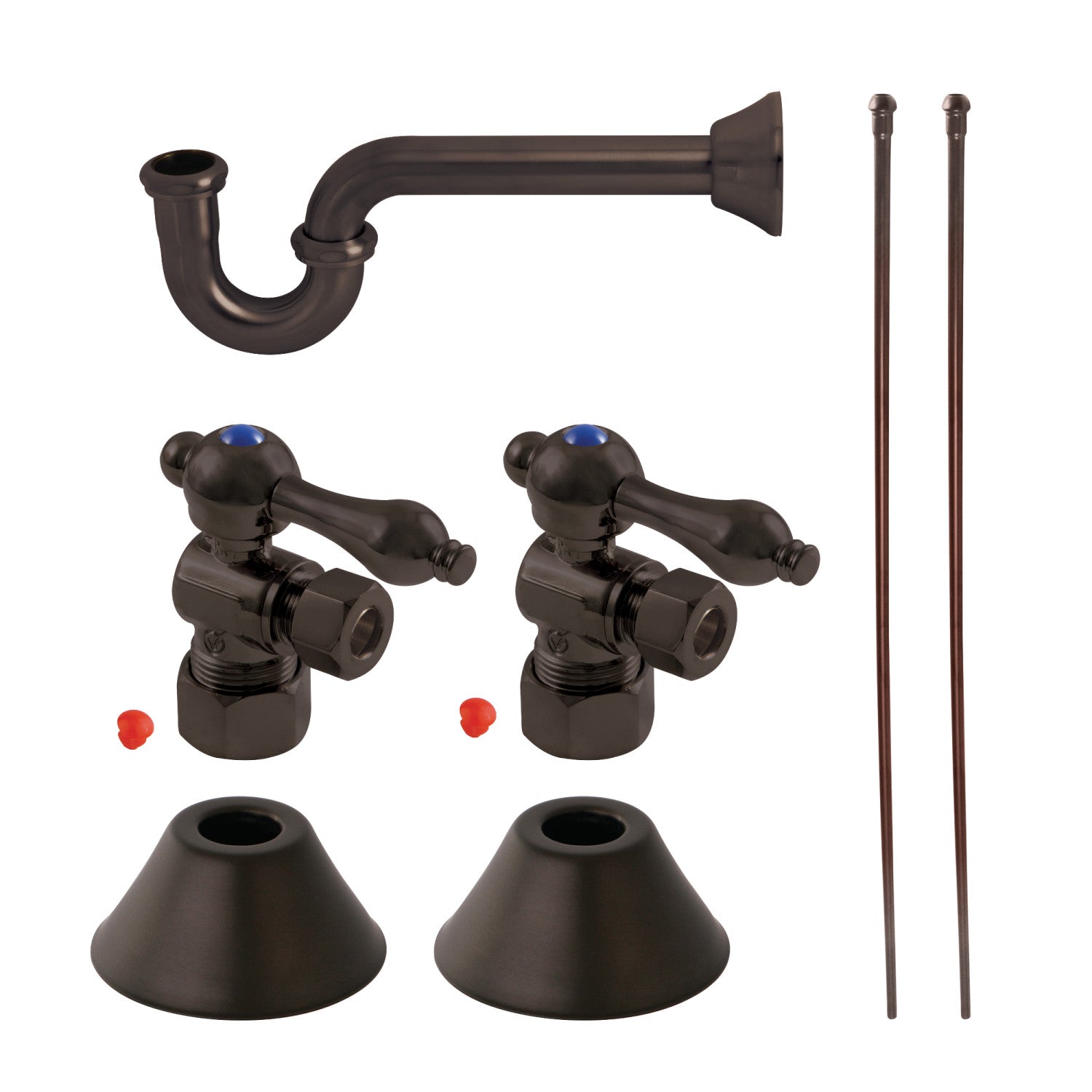 Kingston Heirloom CC53305LKB30 - Trimscape Traditional Plumbing Sink Trim Kit with P-Trap, Oil Rubbed Bronze