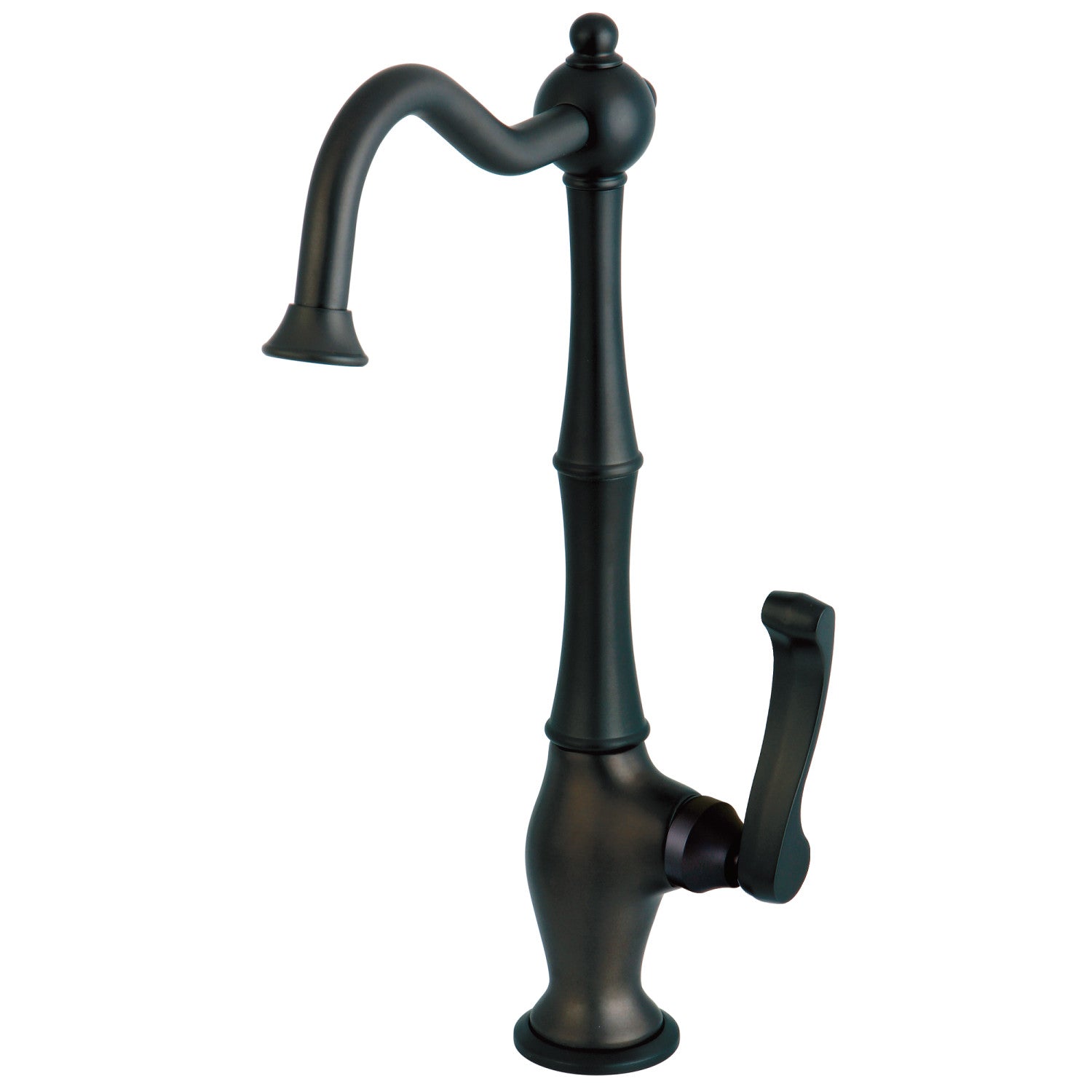 Kingston Heirloom KS1195FL - Robinet de filtration d'eau à une poignée Royale 1 trou, Bronze frotté à l'huile
