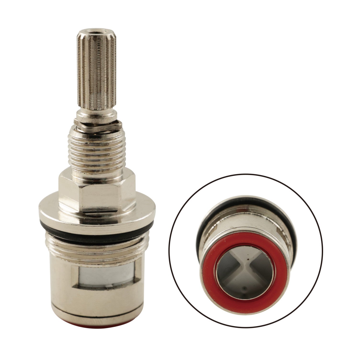 Kingston KSRPT5000HC Hot Ceramic Disc Cartridge for Roman Tub Filler, Raw
