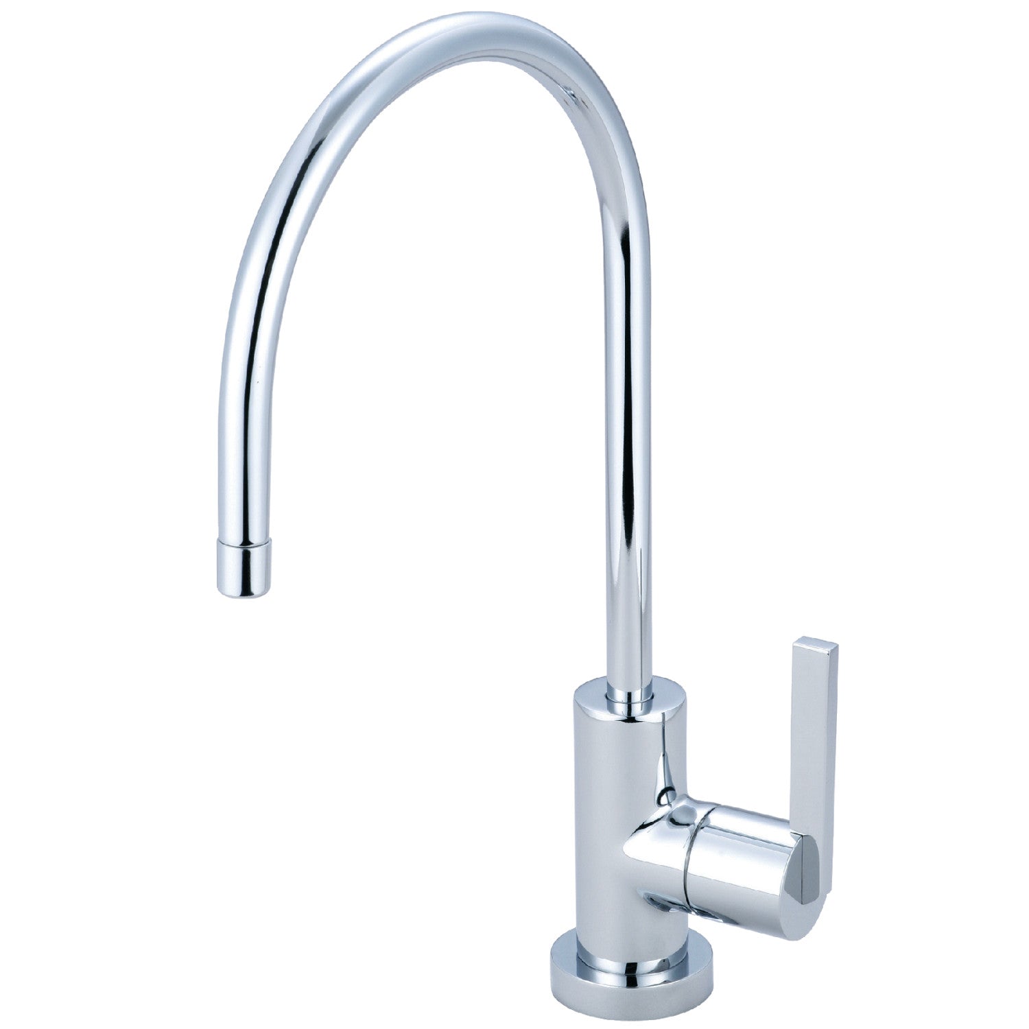 Kingston Sona KS8191CTL - Continental Single-Handle 1-Hole Deck Mount Water Filtration Faucet, Polished Chrome