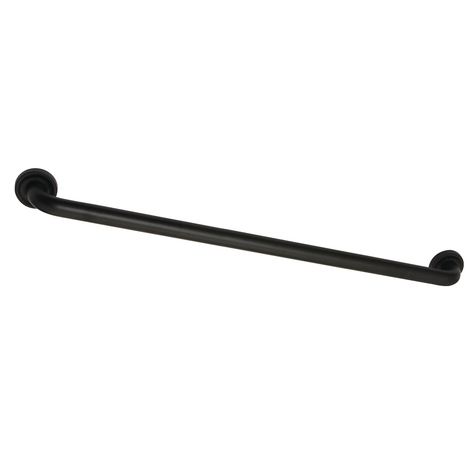 Kingston Heirloom DR914320 - Camelon 32-Inch x 1-1/4-Inch O.D. Brass Decorative Grab Bar, Matte Black