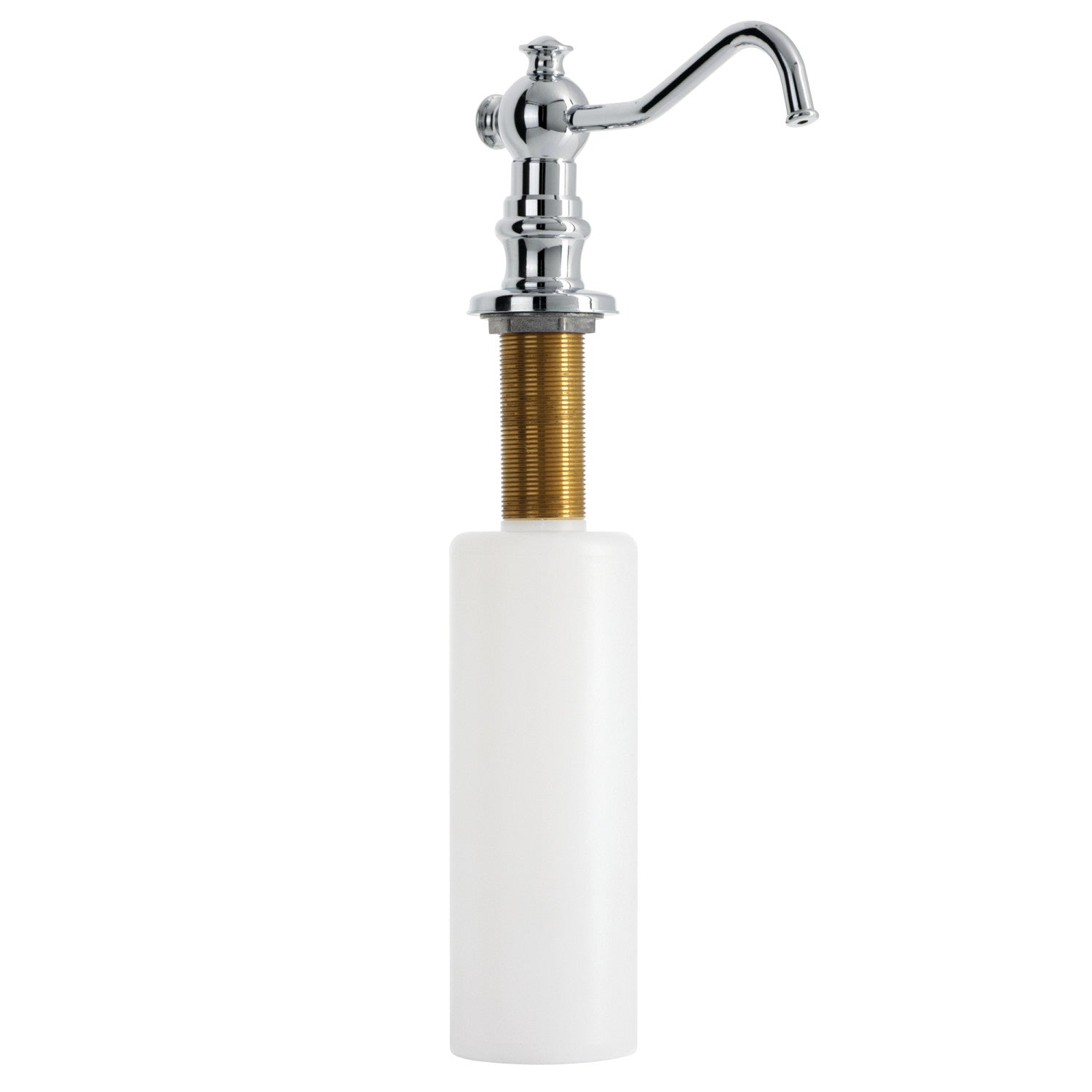 Kingston Heirloom SD7601 - Vintage Victorian Spout Metal Soap Dispenser, Polished Chrome
