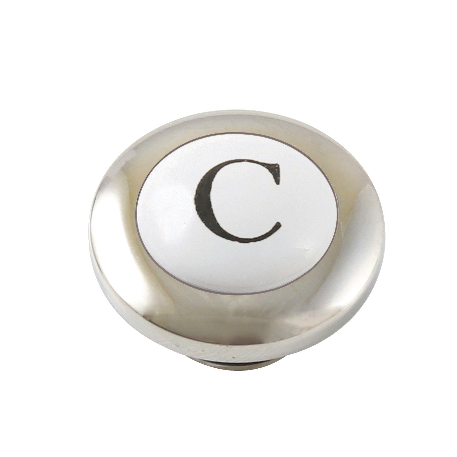Kingston CCHICX6C Bouton index manche à froid, Nickel poli