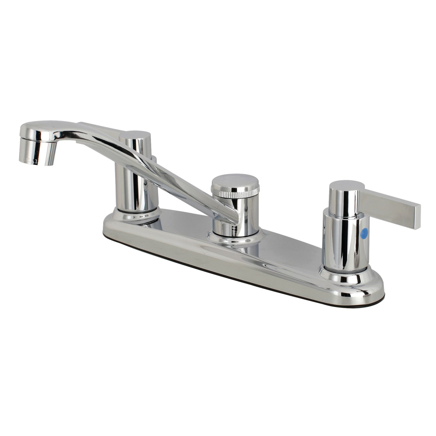 Kingston Tulare FB111NDL - NuvoFusion Robinet de cuisine à deux poignées 2 trous 8"
