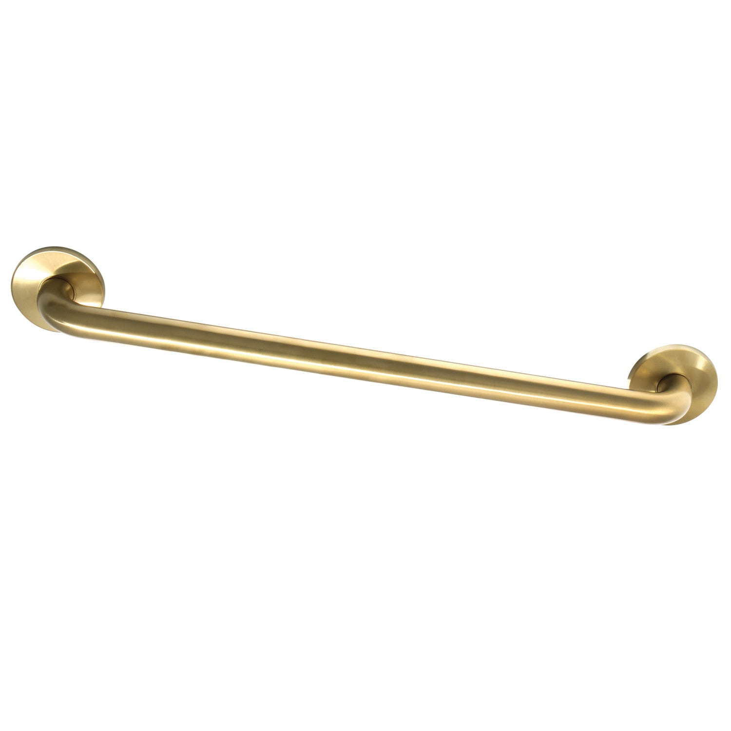 Kingston Sona DR514247 - Meridian 24-Inch x 1-1/4-Inch O.D. Brass ADA Grab Bar, Brushed Brass