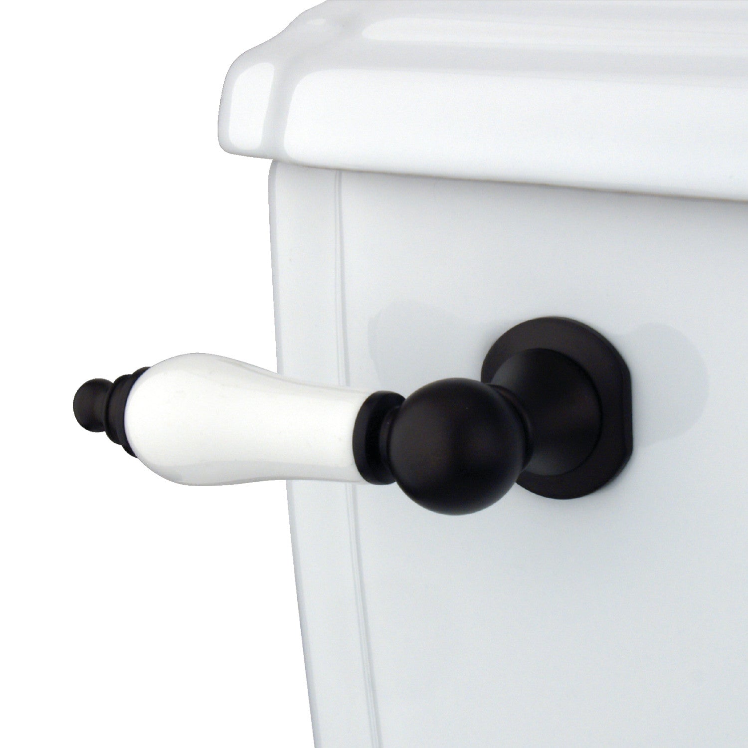 Kingston Heirloom KTPL5 - Victorian Front Mount réservoir de toilette, huile frotté Bronze