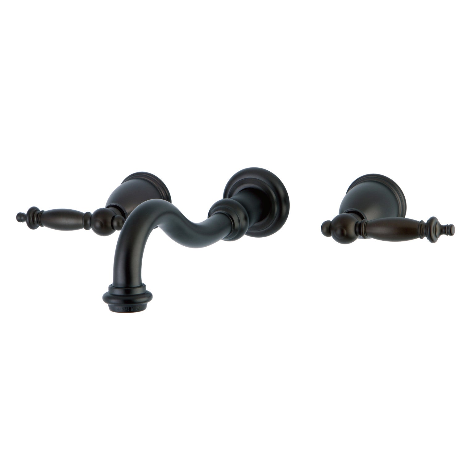 Kingston Heirloom KS3125TL - Templeton Double-Handle 3 trous Robinet de salle de bains mural, bronze frotté à l'huile